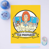 世界最高の税務準備マンガ チラシ (シングル)