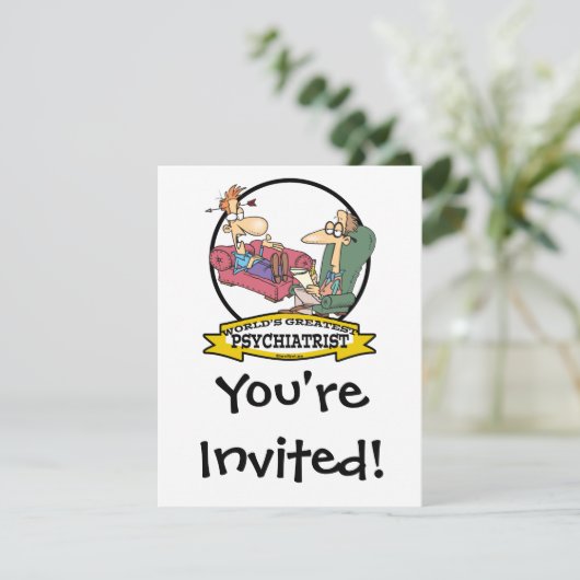世界最高の精神科医漫画 招待状 (スタンド正面)