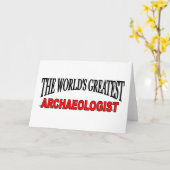 世界最高の考古学者 カード (黄色い花)