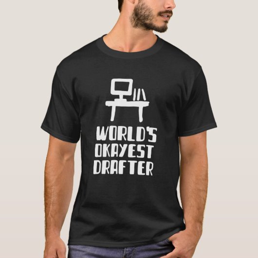 世界最高の製図技術者のアーキテクチャ Tシャツ (正面)