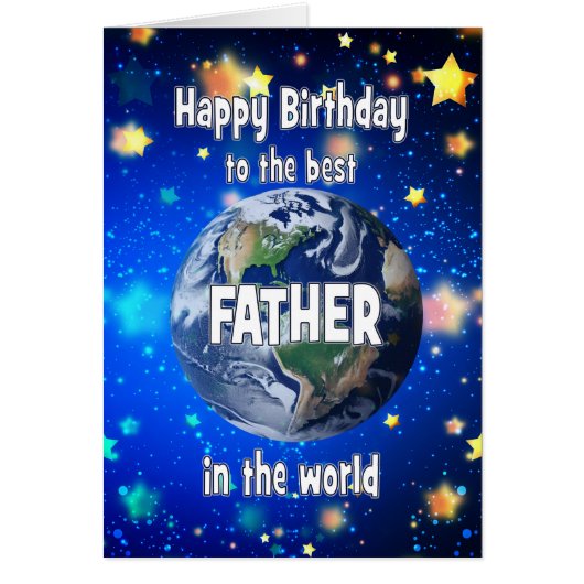 世界最高の誕生日の父 (正面)