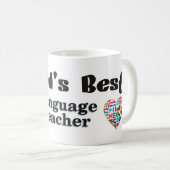世界最高の語先生 コーヒーマグカップ (正面右)