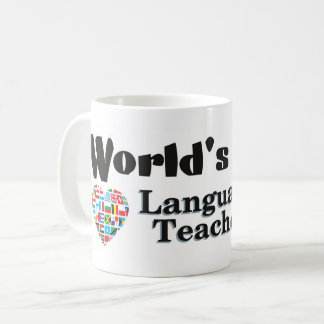 世界最高の語先生 コーヒーマグカップ