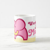 世界最高の象のハグ コーヒーマグカップ (中央)