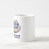 世界最高の遺伝学者贈与 コーヒーマグカップ (中央)