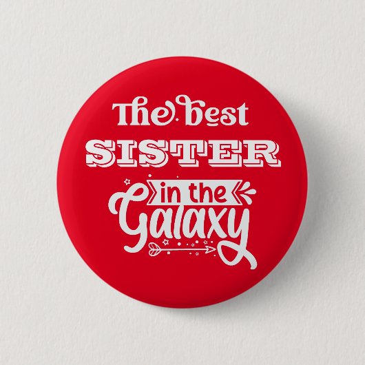 世界最高の銀河系トロフィー素晴らしシスター 缶バッジ (正面)
