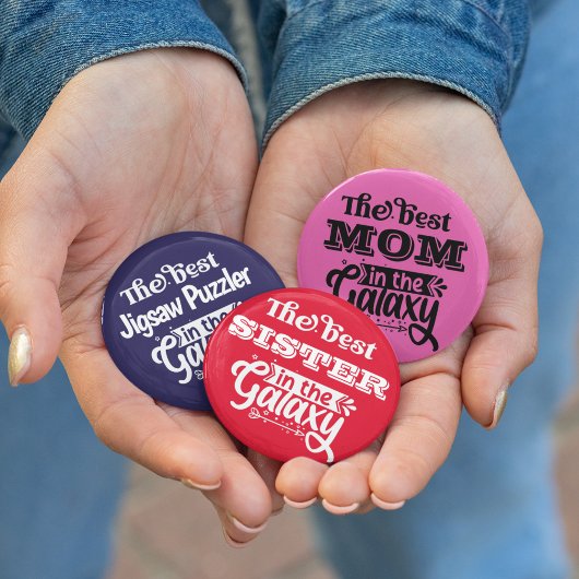 世界最高の銀河系トロフィー素晴らしシスター 缶バッジ