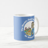 世界最高の雄頭先生 コーヒーマグカップ (正面右)