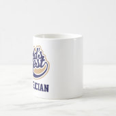 世界最高の電気技士評価ギフト コーヒーマグカップ (中央)