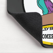 世界最高の顧客サービス担当者の漫画 マウスパッド (コーナー)