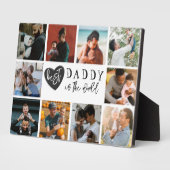 世界最高の10イマコラージュのパパ フォトプラーク (側面)
