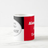 世界最高の10代の若者おもしろいハッピーバースデー名 コーヒーマグカップ (中央)