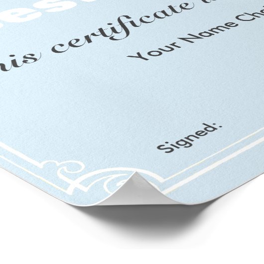 世界最高の ポスター (角)