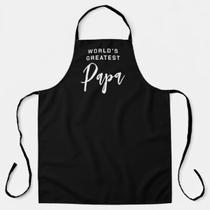 世界最高のPaPaブラックBBQエプロンパパ エプロン