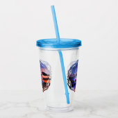 世界最高パパ1182 アクリルタンブラー (左)