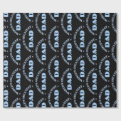 世界最高パパ ラッピングペーパー (フラット)