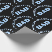 世界最高パパ ラッピングペーパー (角)