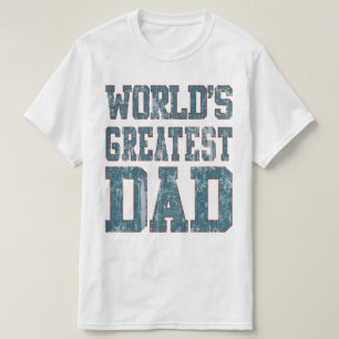 世界最高パパ 動揺して Tシャツ
