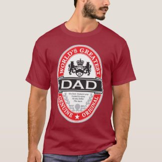 世界最高パパ Tシャツ