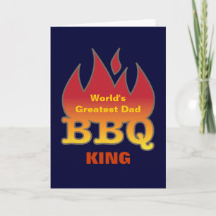 世界最高パパBBQ KING カード