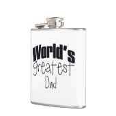 世界最高パーソナライズされた フラスク (左)