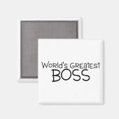 世界最高ボス マグネット (正面/裏面)