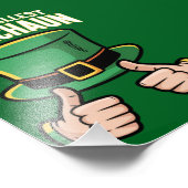 世界最高位のレプラチョーン・アイリッシュおもしろい・ユーモア フォトプリント            (角)