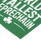 世界最高位のレプレシャン聖パトリックの日 ショートテーブルランナー (コーナー)