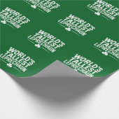 世界最高位のレプレシャン聖パトリックの日 ラッピングペーパー (角)