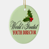 世界最高峰の青年監督 セラミックオーナメント (右)