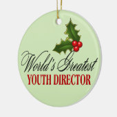 世界最高峰の青年監督 セラミックオーナメント (左)