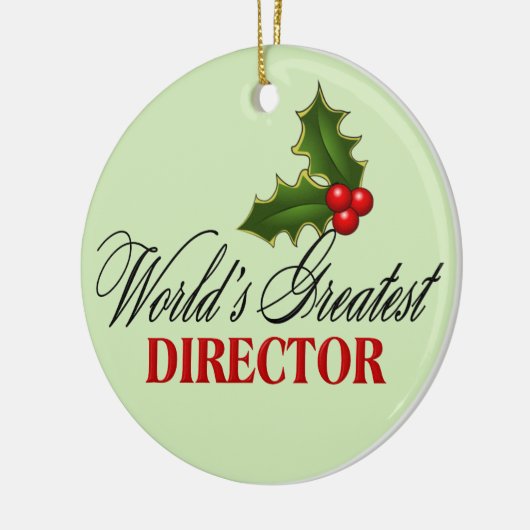 世界最高監督 セラミックオーナメント (左)