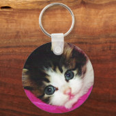 世界最高級の子猫 キーホルダー (正面)