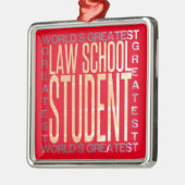 世界最高級の法科大学院生 メタルオーナメント (左)