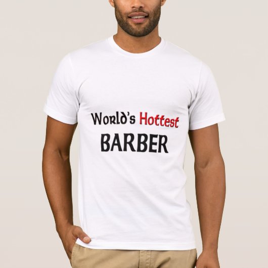 世界最高級の理容師 Tシャツ (正面)