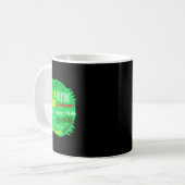 世界森林周辺の環境保護L コーヒーマグカップ (正面左)
