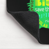 世界森林周辺の環境保護L マウスパッド (コーナー)