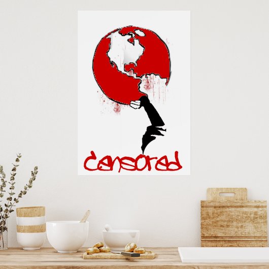 世界検閲を受けた ポスター (キッチン)