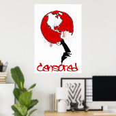 世界検閲を受けた ポスター (ホームオフィス)