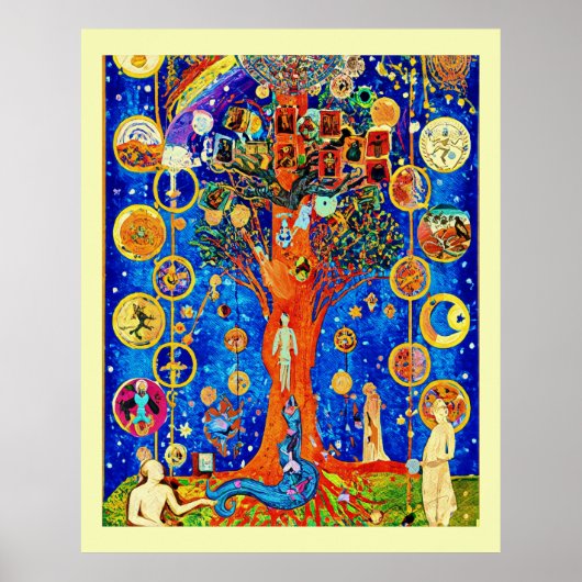 世界樹の夜 ポスター (正面)