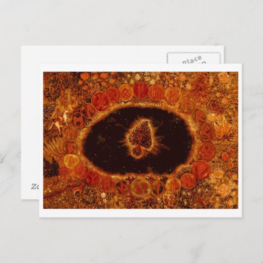 世界樹 ポストカード (正面/裏面)