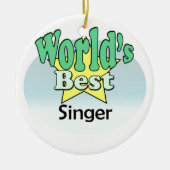 世界歌最高の者 セラミックオーナメント (正面)
