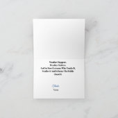 世界気象日金ゴールド気象アイコンカード シーズンカード (内部)