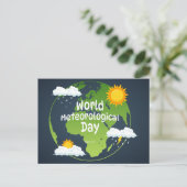 世界気象日 シーズンポストカード (スタンド正面)