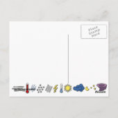 世界気象日 ポストカード (裏面)