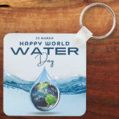 世界水の日 キーホルダー (裏面)