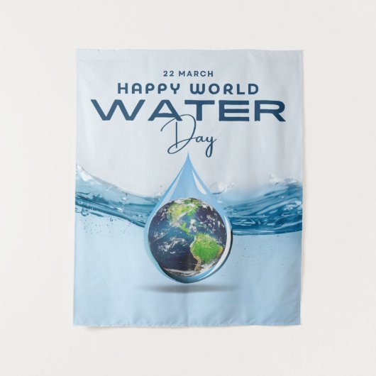世界水の日 タペストリー (正面)