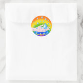 世界水の日 3月22日 ラウンドシール (バッグ)