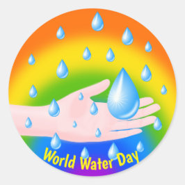 世界水の日 3月22日 ラウンドシール