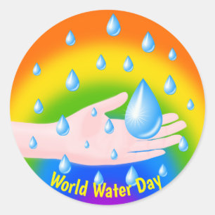 世界水の日 3月22日 ラウンドシール